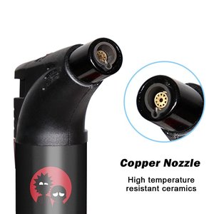 Encendedor de Antorcha Inclinado TECHNOL, Portátil, de Alta Calidad, OEM ODM, Llama Ajustable, Logotipo Personalizado, Recargable con Gas, Envío Rápido en 7 Días - Product Image 2