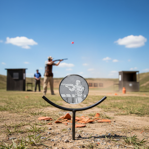 Bersaglio per tiro con l'arco in acciaio da 25 mm per Skeet - Product Image 3