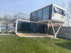 Nhà Sản Xuất Chuyên Nghiệp Của Sang Trọng Đúc Sẵn Cabin Pod Nhà Văn Phòng Với Phòng Tắm & Nhà Bếp Cho Các Trường Học Ứng Dụng - Product Image 4