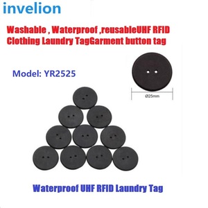 Có thể giặt UHF RFID nhãn giặt <span class=keywords><strong>tag</strong></span> 860-960MHz EPC Gen2 | 180 ℃ vải mềm chịu nhiệt độ cao cho quản lý may mặc - Product Image 5