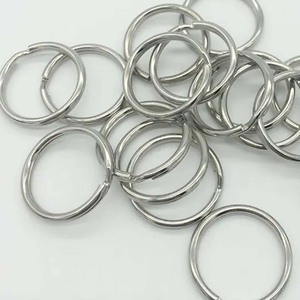 1 "Thép chia Nhẫn, đôi vòng móc khóa số <span class=keywords><strong>l</strong></span>ượng <span class=keywords><strong>l</strong></span>ớn bán buôn <span class=keywords><strong>l</strong></span>ô 25mm liên kết chuỗi vòng chìa khóa - Product Image 3