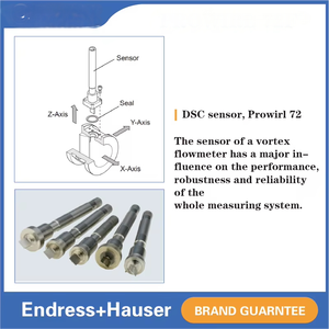 Nhà Máy Giá Endress + Hauser Vortex Dòng Chảy Máy Phát Khí Hơi Nước Chất Lỏng Vortex Cảm Biến Lưu Lượng E + H 72f15 DN15 Vortex Lưu Lượng Mét - Product Image 2