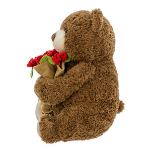 Juguete de peluche de oveja pequeña superventas, regalo de San Valentín, muñeco de oso de peluche para novia, regalo de rosa de abrazo de oso magnético - Product Image 2