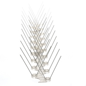 Grille de protection anti-oiseaux pour toiture avec base variée et piques dissuasrices – Pièges à pigeons - Product Image 2