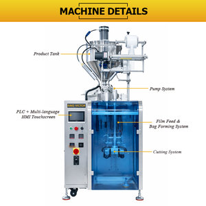 Máquina Automática <span class=keywords><strong>KV</strong></span> para Llenado y Sellado de Miel en Envases Pequeños de 7g, 10g y 15g - Product Image 3