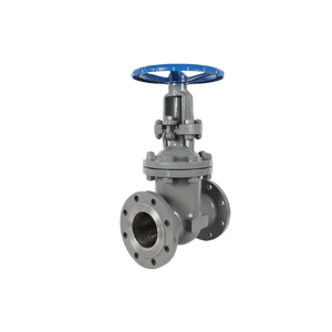 Grote diameter hoogtemperatuur olie koolstofstaal WCB-lichaam CE-gecertificeerde schuifklep DN300/12 inch geflangeerd handbediende massieve wigklasse - Product Image 4