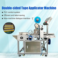 Machine d'application de ruban adhésif semi-automatique double face pour papier