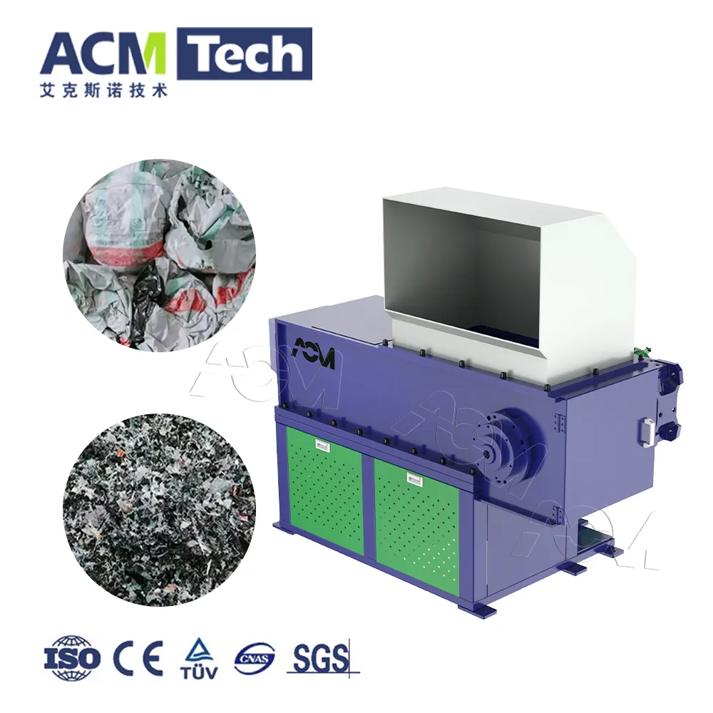 Máquina trituradora de plástico para produtos plásticos, trituradora de plástico reciclável e de bom preço