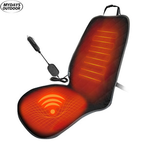 Mydays Tech Suede Universel Automobiles Gravity <span class=keywords><strong>Induction</strong></span> Automatique Smart Car Coussin de siège chauffant pour la conduite par temps froid - Product Image 1