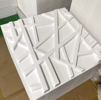 Panneaux muraux décoratifs 3D en PVC gaufré, imperméables, géométriques modernes, pour hôtels, revêtements muraux intérieurs, affiches et panneaux de décoration