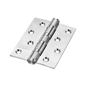 Accesorios de Hardware de la puerta de acero inoxidable bisagra 304 de bisagra