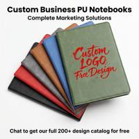 Carnet personnalisé en cuir PU rigide imprimé A5, carnet de notes pour le bureau, l'école, le planificateur, carnet de notes
