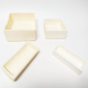 Barco de combustión de cerámica de alúmina 99% Rectangular grande Corte personalizado Análisis industrial Piezas de cerámica - Product Image 5