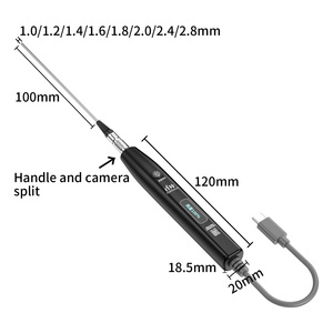 Phổ biến micro 1.0-2.8mm nội soi Máy ảnh cầm tay máy dò không thấm nước cho Khuôn chi tiết nội bộ, phát hiện lỗ khóa - Product Image 3