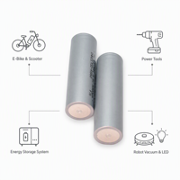 Batería de Iones de Litio Cilíndrica de Alta Capacidad RS50 3.6V 5000mAh, Descarga de Alta Potencia a Baja Temperatura, Nuevo Modelo