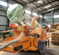 Broyeur de bois industriel lourd 5TPH avec marteaux résistants à l'usure pour le traitement des palettes et des caisses dans les hubs logistiques
