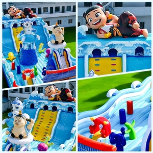 Parc gonflable, <span class=keywords><strong>aire</strong></span> <span class=keywords><strong>de</strong></span> <span class=keywords><strong>jeux</strong></span> extérieure, parcours d'obstacles gonflables, château gonflable, <span class=keywords><strong>aire</strong></span> <span class=keywords><strong>de</strong></span> <span class=keywords><strong>jeux</strong></span> gonflable pour enfants - Product Image 3