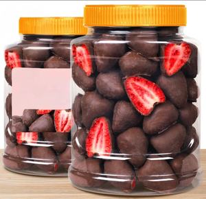 Оптовая цена, сублимированное молоко с клубничным покрытием/какао/шоколад матча - Product Image 6