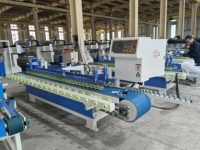 Machine de découpe de pierre entièrement automatique ZHENGDA, scie à eau pour carreaux de céramique à chanfreinage à 45 degrés de haute précision, capacité de traitement de 2500 mm