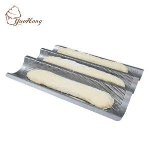 <span class=keywords><strong>2023</strong></span> nouveau 3 fentes pain <span class=keywords><strong>français</strong></span> plateau de cuisson moule poinçonnage pain support cuisson - Product Image 6