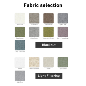 Tùy chỉnh phong cách hiện đại của nhãn hiệu Rèm Roman rèm cửa ánh sáng lọc vải lăn <span class=keywords><strong>Shades</strong></span> cho phòng khách Windows - Product Image 5