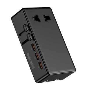 25W GaN Universal Travel Adapter International Power <b>Plug</b> Converter with 3 <b>USB</b>-<b>C</b> & 2 AC Ports for EU/UK/US/AU - Product Image 3