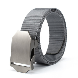 <span class=keywords><strong>Ceinture</strong></span> en toile de nylon robuste, réglable, avec <span class=keywords><strong>boucle</strong></span> en alliage, noir et marron, grande quantité en stock, approvisionnement direct usine - Product Image 6