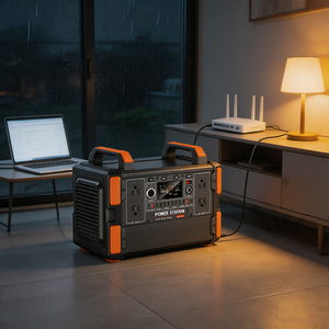 <b>Solar</b> <b>Generator</b> 200W-2500W Pure Sine Wave Portable Power Station, Equipped with <b>Solar</b> Panels for Outdoor Use - Product Image 4