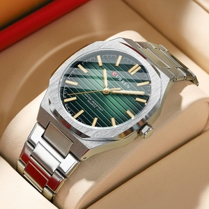 Orologi da Uomo Curren 8456 Nuova Moda Logo Personalizzato Orologi Minimalisti da Uomo Impermeabili Orologio al Quarzo di Lusso Semplice per Uomo - Product Image 2