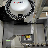 Centro de Mecanizado Vertical CNC VMC850 Vmc855 de Taiwán Okada, Mesa Rotatoria de 5 Ejes y 4 Enlaces, 200 mm