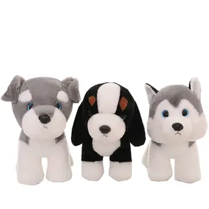2022 Amazon Hot Selling Custom Design 15'' Husky Dog Stuffed Animal Plush Toy Lovely Plush Dog Toys Wholesale