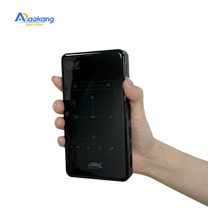 P09-II Mini Vidéoprojecteur de Poche <span class=keywords><strong>3D</strong></span> <span class=keywords><strong>DLP</strong></span> 4K Portable Android Mini Projecteur Intelligent pour Cinéma Maison - Product Image 1