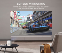 Haute qualité MECOOL KP2 1080P 4k mini projecteur Portable 12000LUX 600ANSI luminosité Linux OS WiFi Smart Home cinéma projecteurs