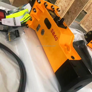 Xige SB40 hydraulische hamerbreker 68mm beitel steen rots staaf kern bovenste type geschikt voor kleine mini 5-6,5 ton graafmachine kniklader - Product Image 6