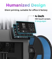 Новый 3D-принтер FDM Creator 5 Pro 2026 года с 4 соплами, автоматическим выравниванием и активной нагревательной камерой для прототипирования