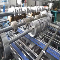 Usine de haute qualité directement vente boîtes de papier automatiques emballage alimentaire faisant la Machine avec comptage automatique
