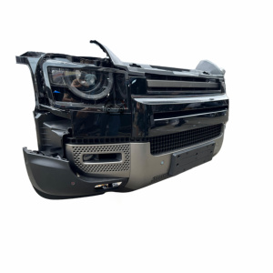 Conjunto <span class=keywords><strong>de</strong></span> Parachoques Delantero para Defender 90/110/130 L663 2020-2024, con Orificios para Sensores, Rejilla y Fijación Atornillable - Product Image 2