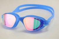 Lunettes de natation professionnelles anti-UV pour adultes et jeunes, anti-buée avec sac de voyage, sans fuite, pour femmes et hommes