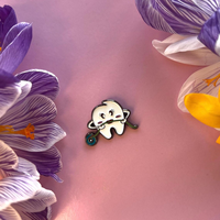 Fabricant Personnaliser Conceptions Mignon Dentiste Dents Dent Épingles en émail dur Épingle de revers Insigne Broche Épingle en émail dentaire personnalisée