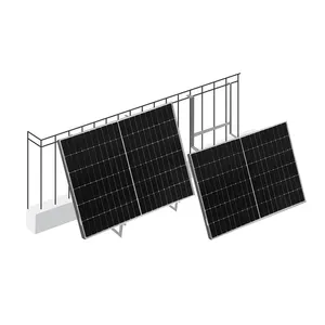대형 전력 단결정 태양 전지 패널 태양열 마이크로 인버터 발코니 발전소 800 와트
