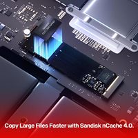 قرص صلب داخلي SN5100 أزرق اللون بسعة 1 تيرابايت، NVMe SSD M.2 2280، PCIe الجيل الرابع 4.0، سرعات قراءة تصل إلى 7,100 ميجابايت/ثانية، تخزين للكمبيوتر الشخصي/أجهزة الكمبيوتر المحمولة