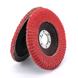 Disco abrasivo de cerámica curvada de 4,5 pulgadas para pulir y pulir metales Soporte OEM personalizado - Product Image 2