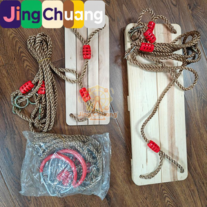 Columpio <span class=keywords><strong>de</strong></span> madera para jardín <span class=keywords><strong>de</strong></span> infantes, juguete infantil para exteriores, columpio deslizante famoso en internet, columpio para el hogar, columpio familiar para bebés al aire libre - Product Image 2