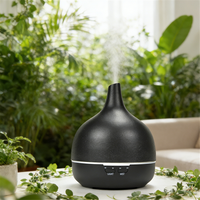 Diffuseurs d'huiles essentielles en céramique pour la maison, grande pièce, 400 ml, diffuseur d'arômes d'aromathérapie, diffuseur d'air pour chambre à coucher, diffuseurs d'arômes ultrasoniques