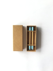 Bâtonnets de coton <span class=keywords><strong>réutilisables</strong></span> en silicone écologiques à double tête pour le nettoyage des oreilles et des yeux, maquillage, marque privée, dans un étui en carton - Product Image 6