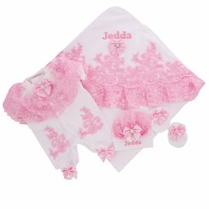 Combinaison pour bébé fille, printemps, nouveau-né, tissu 100% coton, tricoté, nouveau design, vente en gros, personnalisé, haute qualité, moderne, luxe, bulle - Product Image 1