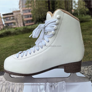 زلاجات على الجليد من الجلد مستوى متوسط-أحذية التزلج على الجليد سكين الفولاذ المقاوم للصدأ - Product Image 4