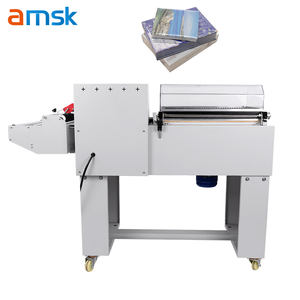 FM-5540 2อิน1เครื่องห่อฟิล์มพลาสติกกึ่งอัตโนมัติสำหรับกล่องบรรจุภัณฑ์เครื่องดื่มเครื่องปิดผนึกและตัดหนังสือ - Product Image 3