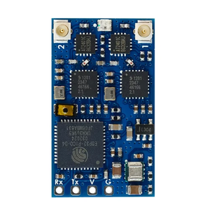 เครื่องรับสัญญาณ R24-TD matek mateksys expresslrs 2.4GHz พร้อม20dBm telemetry 4-13V DC สำหรับโดรน RC - Product Image 1