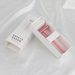 D657 New Kim Loại Xử Lý Kẽm Hợp Kim Double Edge Cổ Điển Cạo An Toàn Dao Cạo Zero Chất Thải - Product Image 5